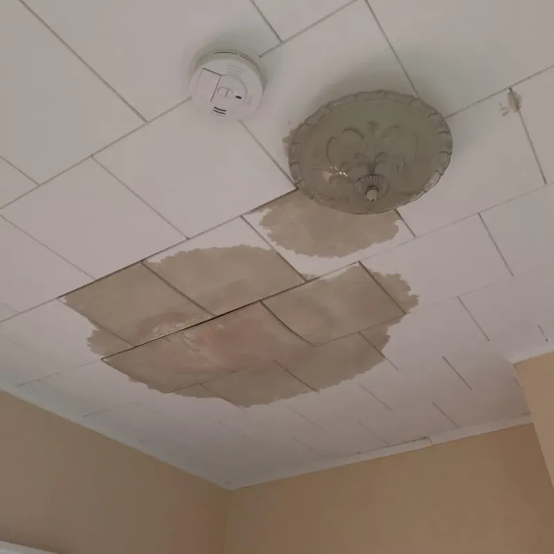 Ceiling Water Damage Repair in Poland, ME